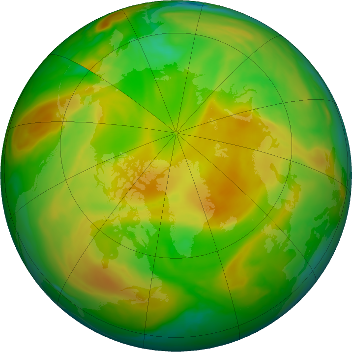 Arctic ozone map for 08 May 2020